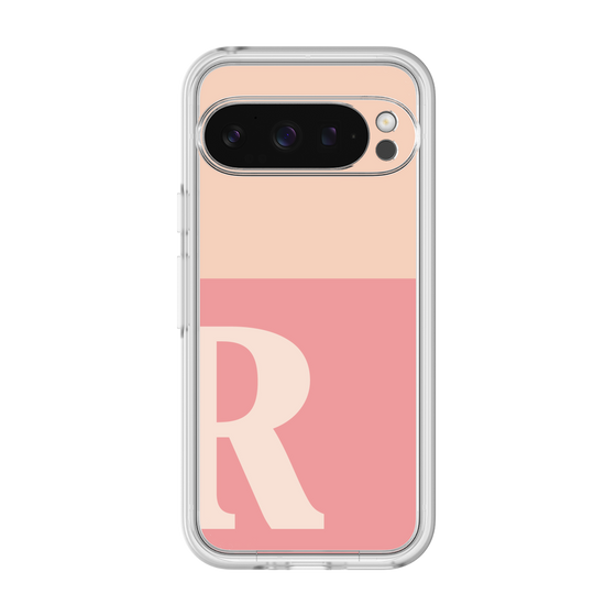Premium Panel［ Original - initial two tone - R pink ］