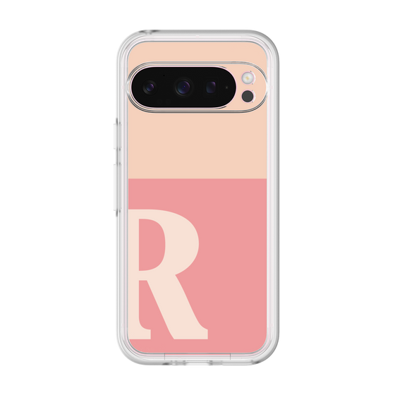 Premium Panel［ Original - initial two tone - R pink ］