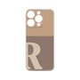 Premium Panel［ Original - initial two tone - R brown ］