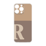 Premium Panel［ Original - initial two tone - R brown ］