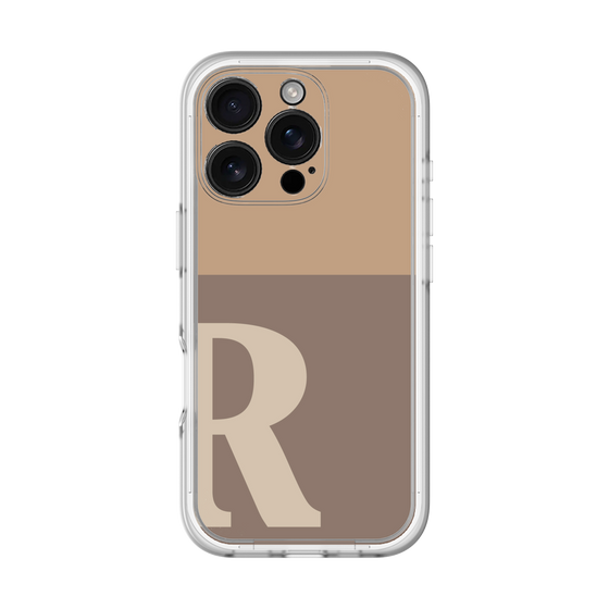Premium Panel［ Original - initial two tone - R brown ］