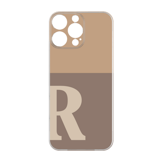 Premium Panel［ Original - initial two tone - R brown ］