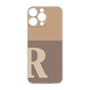 Premium Panel［ Original - initial two tone - R brown ］