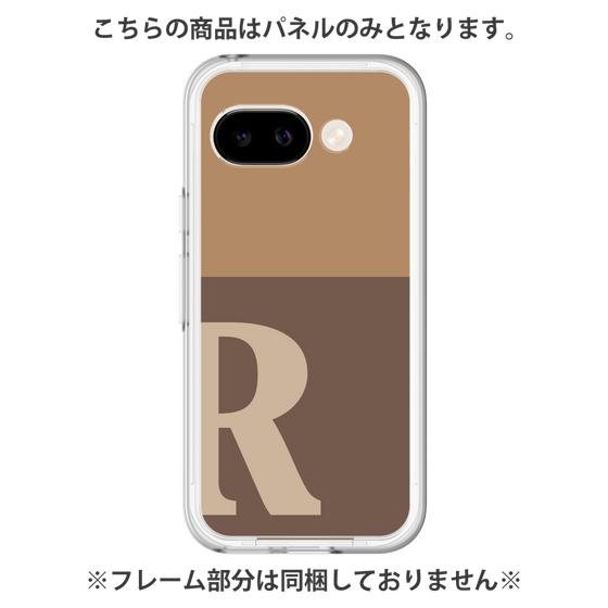 Premium Panel［ Original - initial two tone - R brown ］