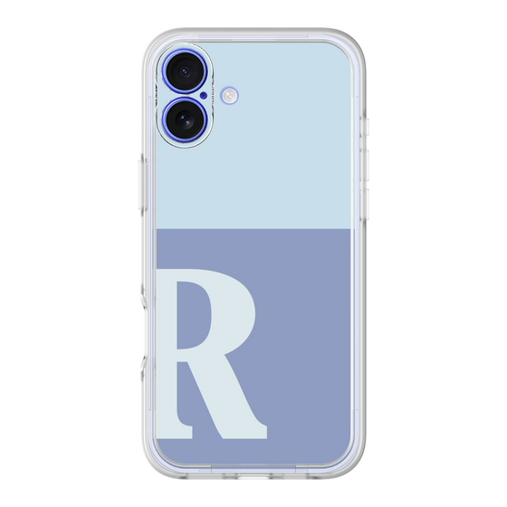 Premium Panel［ Original - initial two tone - R blue ］