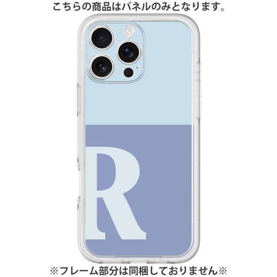 Premium Panel［ Original - initial two tone - R blue ］
