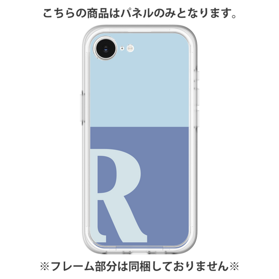 Premium Panel［ Original - initial two tone - R blue ］