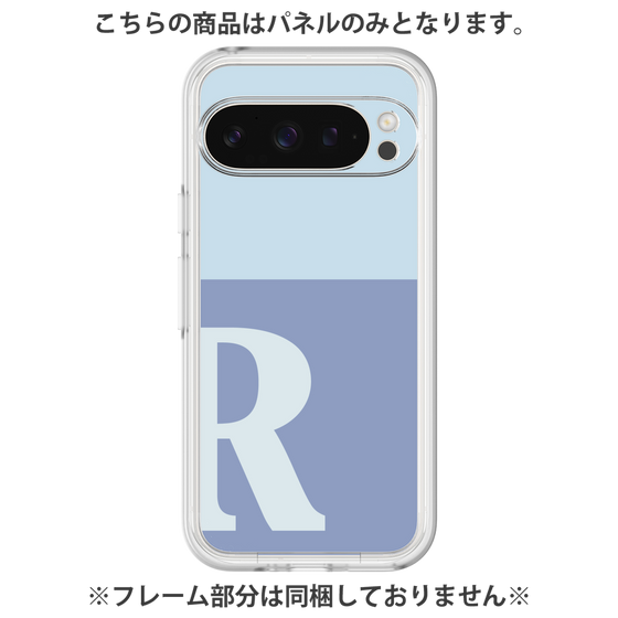 Premium Panel［ Original - initial two tone - R blue ］