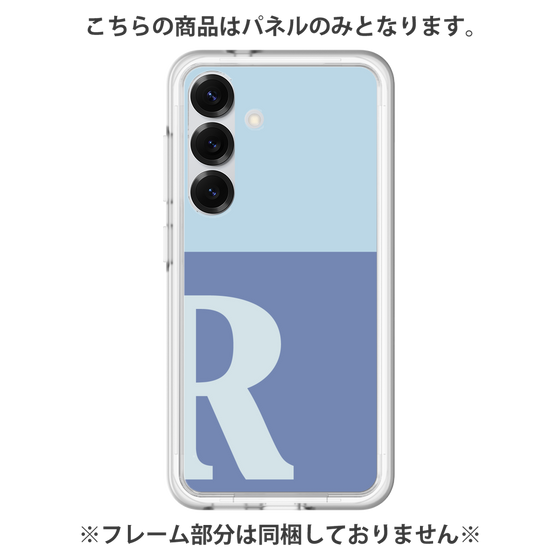 Premium Panel［ Original - initial two tone - R blue ］