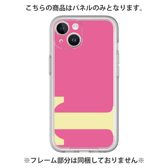 Premium Panel［ Original - initial color - T pink ］