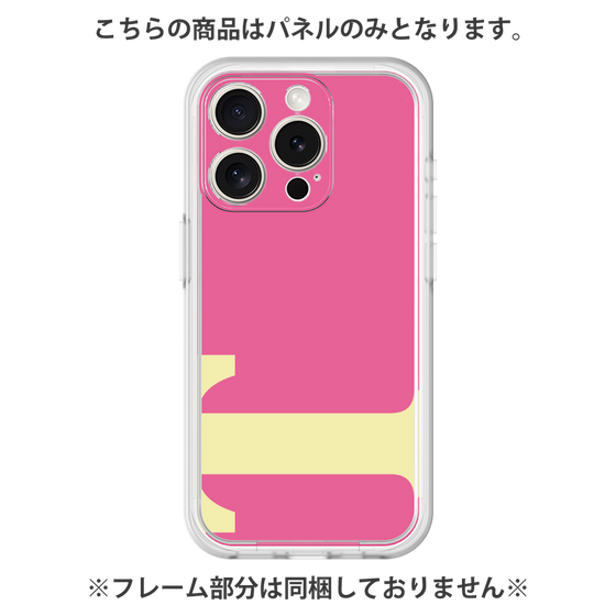 Premium Panel［ Original - initial color - T pink ］