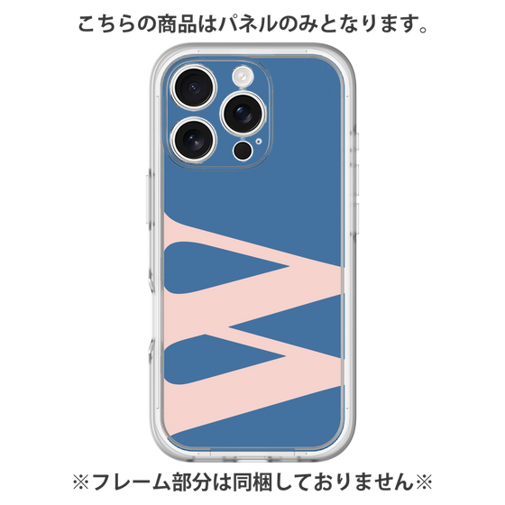 Premium Panel［ Original - initial color - W navy ］