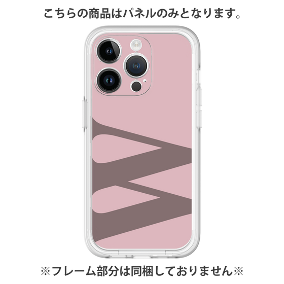 Premium Panel［ Original - initial color - W dusty pink ］