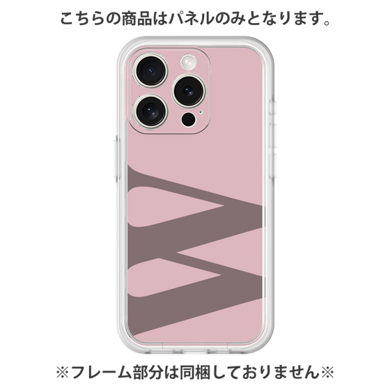 Premium Panel［ Original - initial color - W dusty pink ］