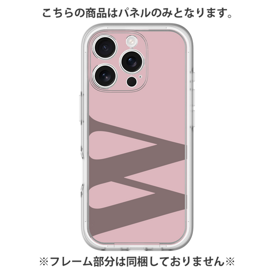 Premium Panel［ Original - initial color - W dusty pink ］