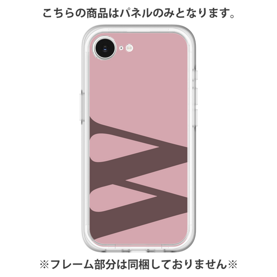 Premium Panel［ Original - initial color - W dusty pink ］