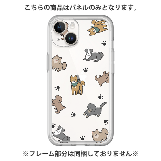 Premium Panel［ Original - CASEPLAY Dog All-over Pattern - color ］