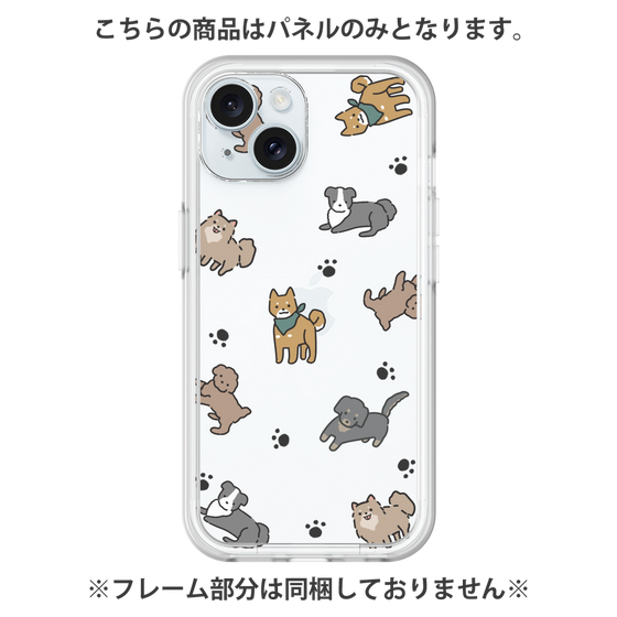 Premium Panel［ Original - CASEPLAY Dog All-over Pattern - color ］