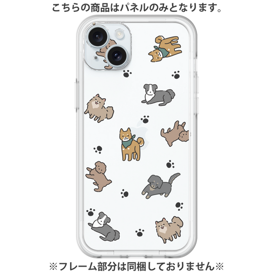 Premium Panel［ Original - CASEPLAY Dog All-over Pattern - color ］