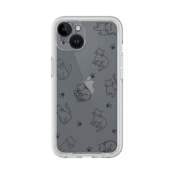 Premium Panel［ Original - CASEPLAY Cat All-over Pattern - black ］