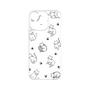 Premium Panel［ Original - CASEPLAY Cat All-over Pattern - black ］