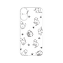 Premium Panel［ Original - CASEPLAY Cat All-over Pattern - black ］