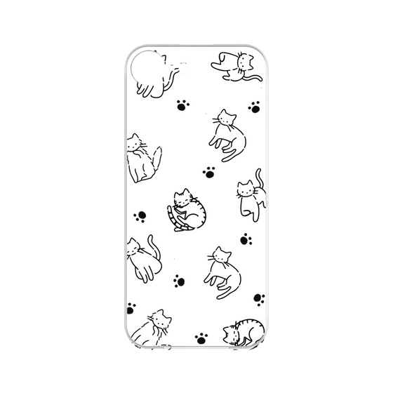 Premium Panel［ Original - CASEPLAY Cat All-over Pattern - black ］