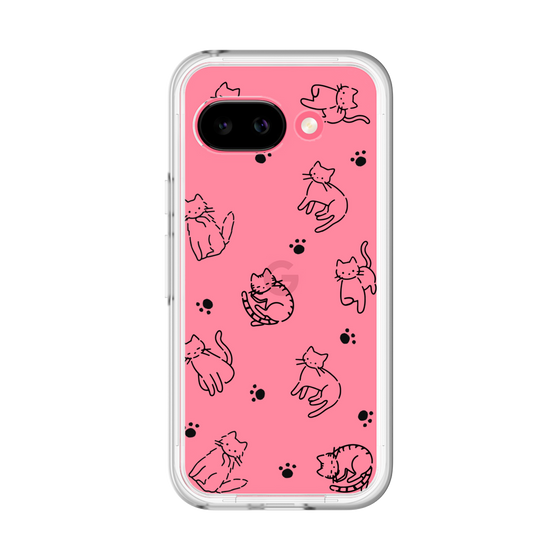 Premium Panel［ Original - CASEPLAY Cat All-over Pattern - black ］