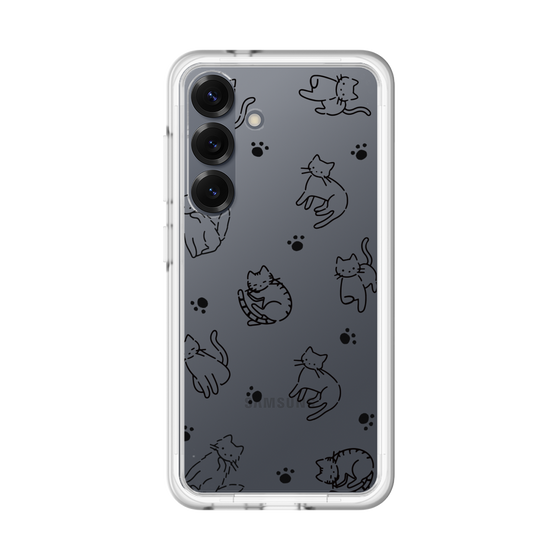Premium Panel［ Original - CASEPLAY Cat All-over Pattern - black ］