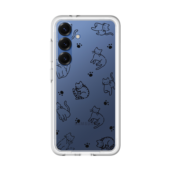 Premium Panel［ Original - CASEPLAY Cat All-over Pattern - black ］