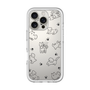 Premium Panel［ Original - CASEPLAY Dog All-over Pattern - black ］