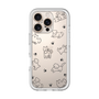 Premium Panel［ Original - CASEPLAY Dog All-over Pattern - black ］