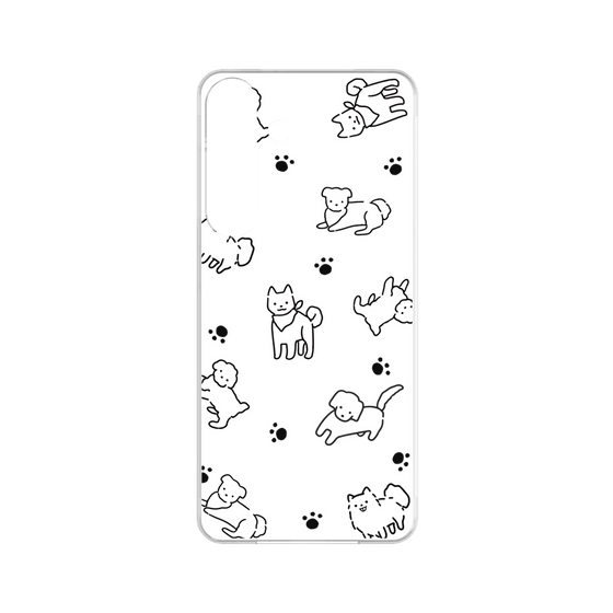 Premium Panel［ Original - CASEPLAY Dog All-over Pattern - black ］