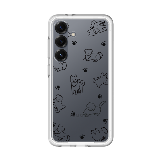 Premium Panel［ Original - CASEPLAY Dog All-over Pattern - black ］