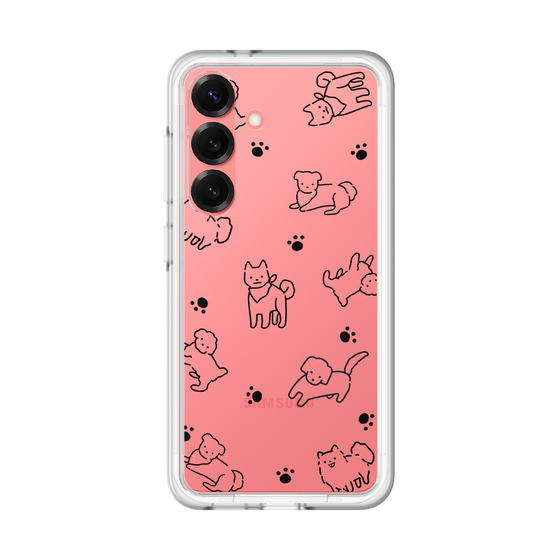 Premium Panel［ Original - CASEPLAY Dog All-over Pattern - black ］