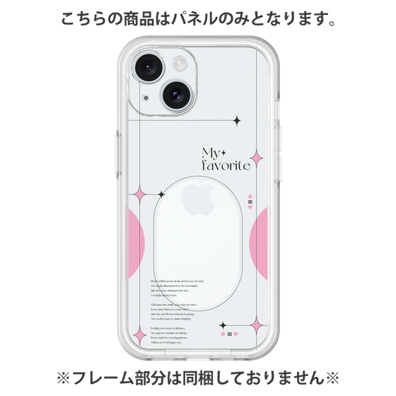 Premium Panel［ Original - Instax Case - Pink ］