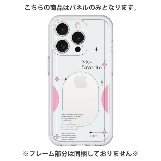 Premium Panel［ Original - Instax Case - Pink ］