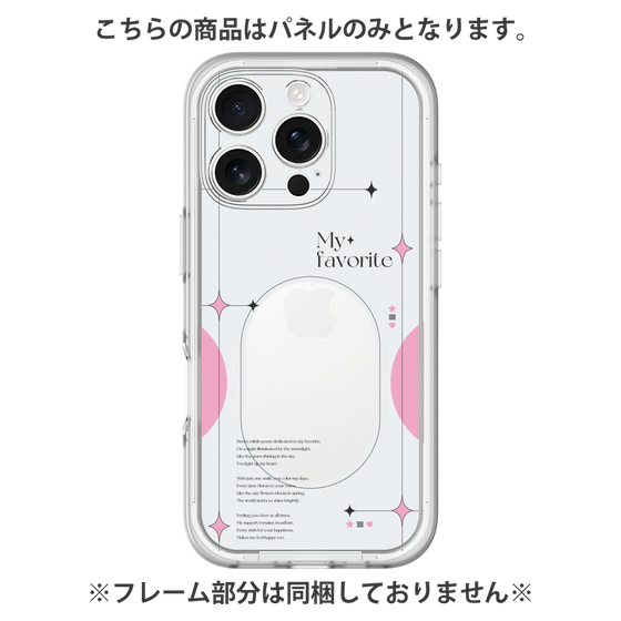 Premium Panel［ Original - Instax Case - Pink ］