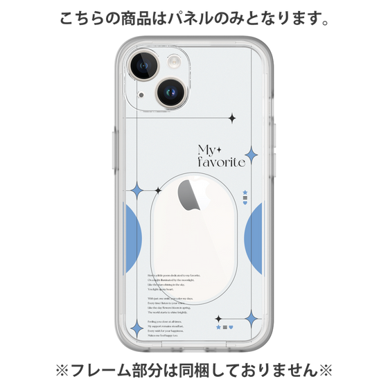 Premium Panel［ Original - Instax Case - Blue ］