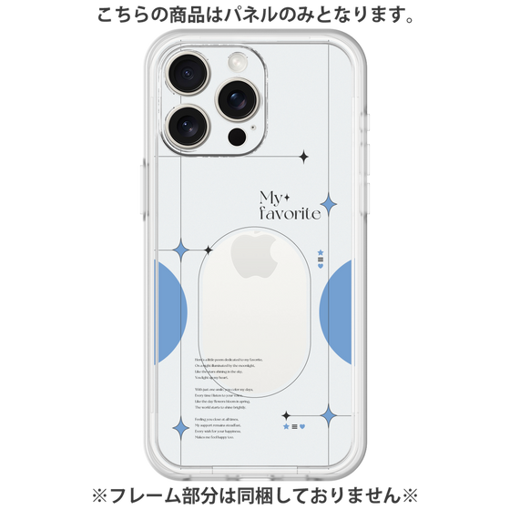 Premium Panel［ Original - Instax Case - Blue ］
