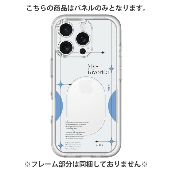 Premium Panel［ Original - Instax Case - Blue ］