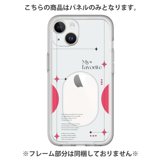 Premium Panel［ Original - Instax Case - Red ］