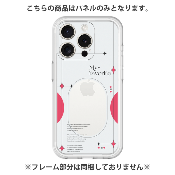 Premium Panel［ Original - Instax Case - Red ］