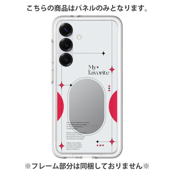Premium Panel［ Original - Instax Case - Red ］