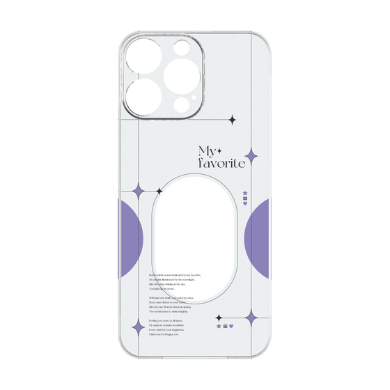 Premium Panel［ Original - Instax Case - Purple ］