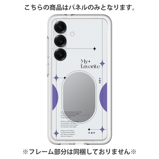 Premium Panel［ Original - Instax Case - Purple ］