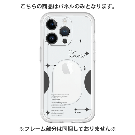 Premium Panel［ Original - Instax Case - Black ］