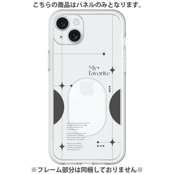 Premium Panel［ Original - Instax Case - Black ］