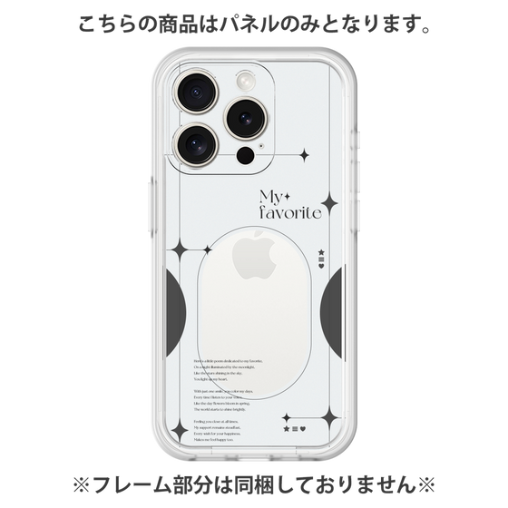 Premium Panel［ Original - Instax Case - Black ］