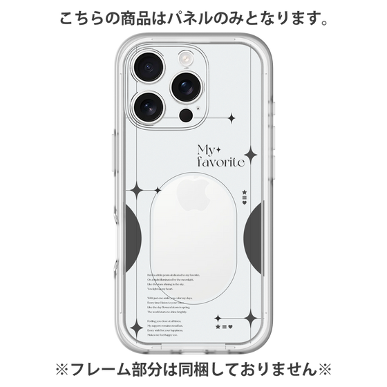 Premium Panel［ Original - Instax Case - Black ］